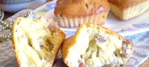 Кексики с изюмом