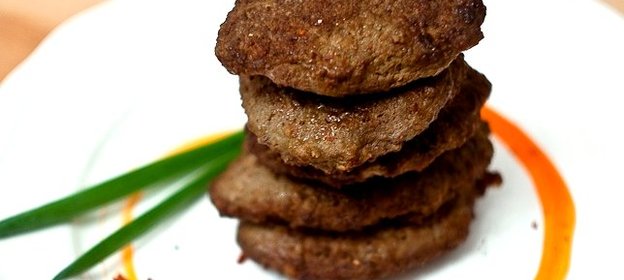 Печеночные оладьи без яиц