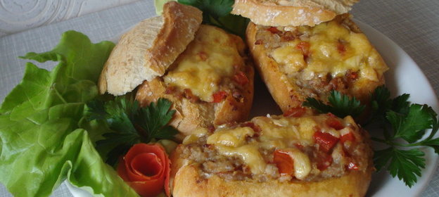 Хрустящие булочки с начинкой