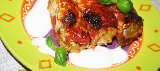 Запеченные голубцы