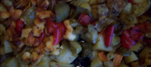 запеченные овощи по-домашнему