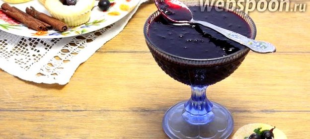 Джем из йошты с корицей