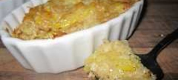 Запеканка из кабачков с картофелем