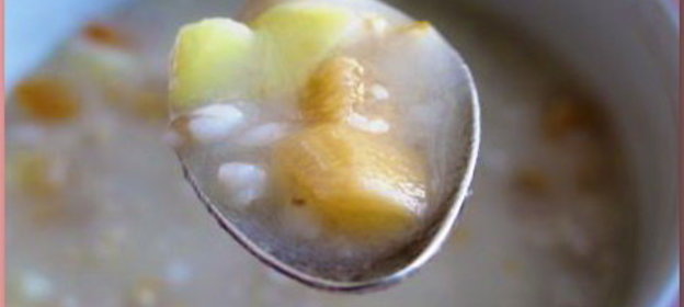 Куриный бульон с зеленью