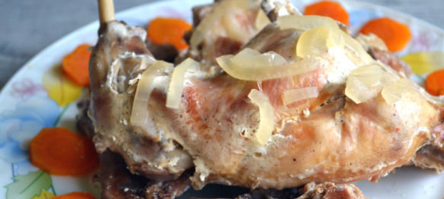 Форель в луково-лимонном маринаде