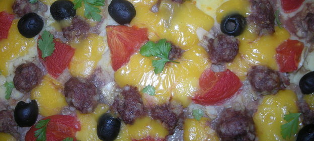 Пицца из картофеля