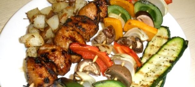 Овощи под соусом терияки