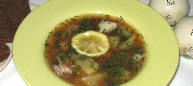 Уха из толстолобика