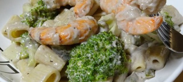 Паста с Креветками и Броколи ! ! !