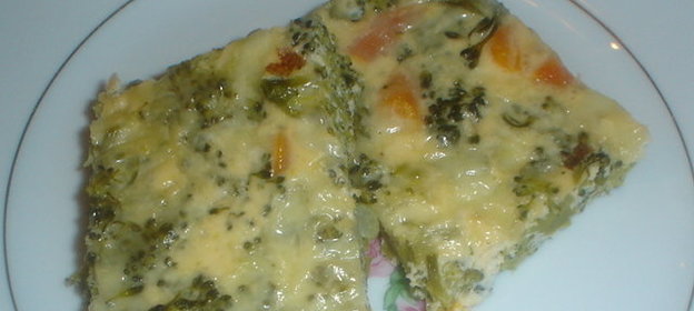 Запеканка из брокколи