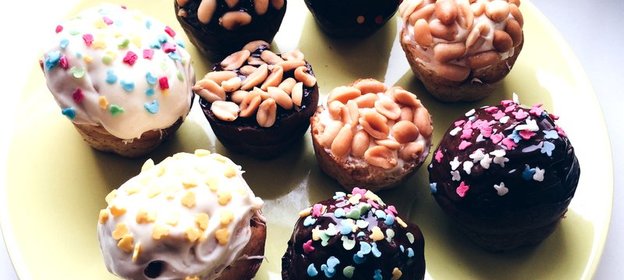 Кексы с горьким шоколадом