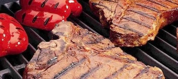 Стейк на мангале