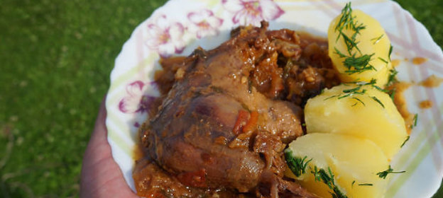 Желе из ежевики