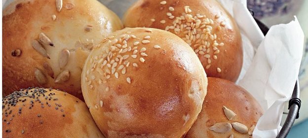 Быстрые молочные булочки