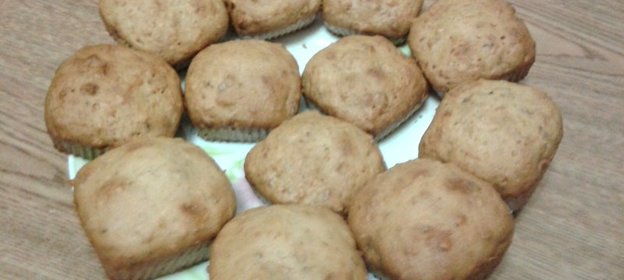 Медово-ореховые кексы