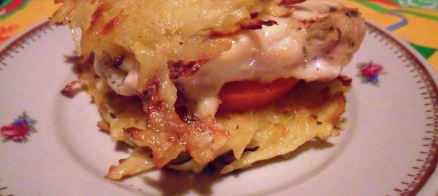 Картофельный бургер