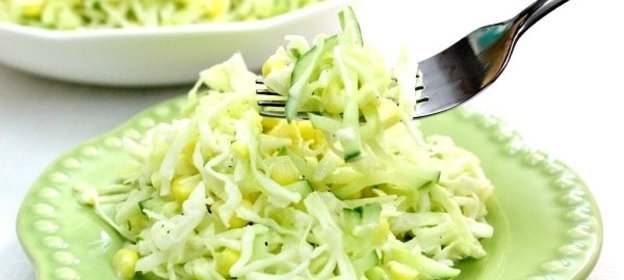 Капустный салат диетический