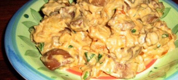 Клецки «Волшебные» с бульоном