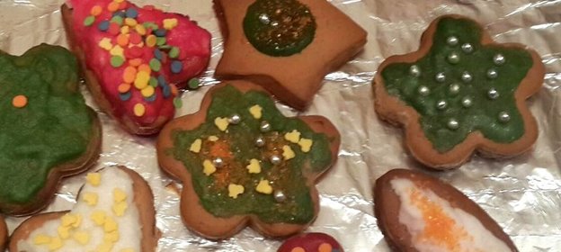 Имбирное новогоднее печенье