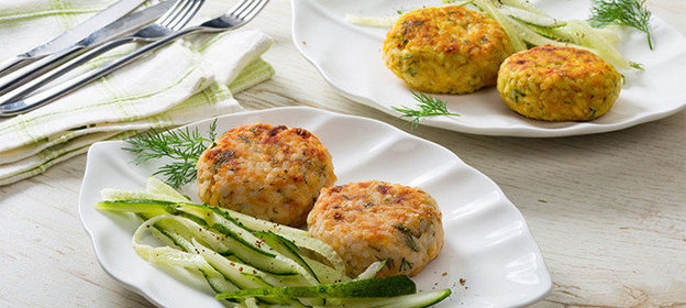 Биточки с горбушей