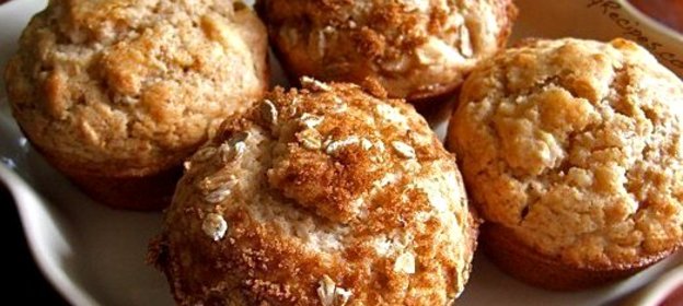 Чернично-протеиновые маффины