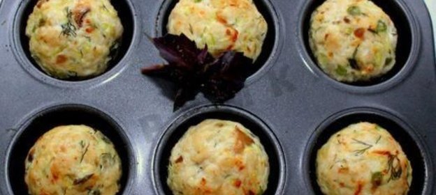 Маффины из куриных грудок