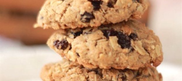 Овсяное печенье с ромовым изюмом