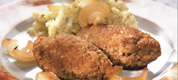 Зразы с начинкой из куриного мяса