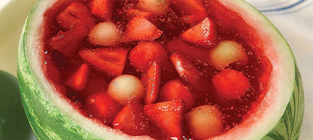 Арбузное желе