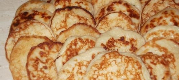 Оладьи со свежей капустой