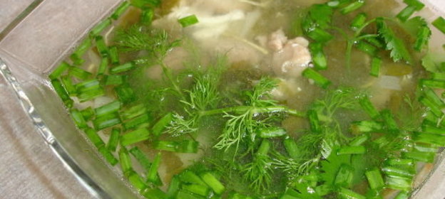 Салат из морского гребешка с апельсином