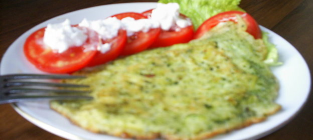 Оладьи из брокколи