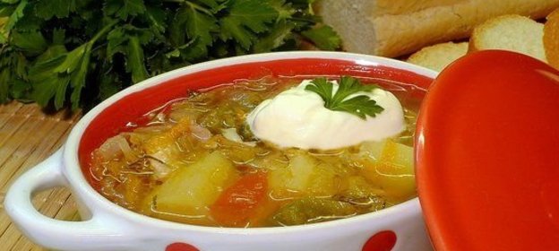 Щи из квашеной капусты