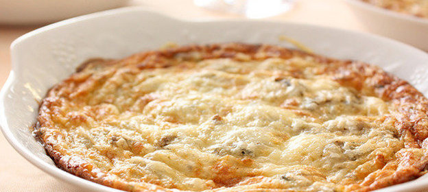 Запеканка из шампиньонов