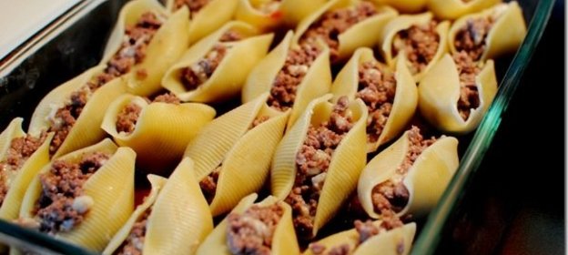 Макароны фаршированные в мультиварке