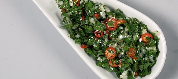 Маринад к мясу с пряной зеленью