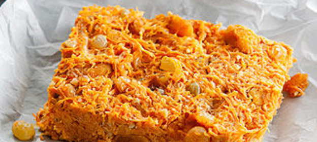 Сладкая морковная запеканка в мультиварке