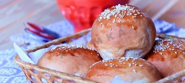 Домашние булочки для гамбургеров