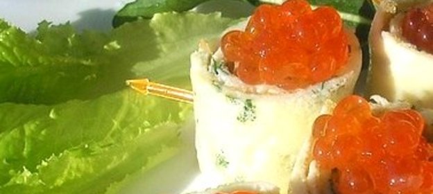 Яичница с икрой