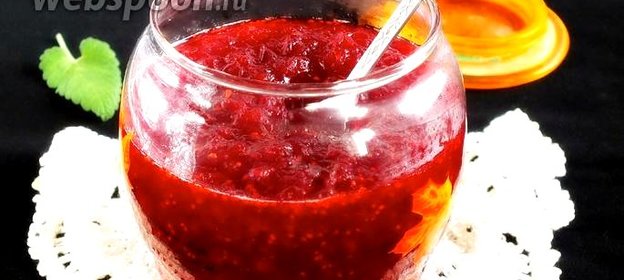 Джем из замороженной клюквы