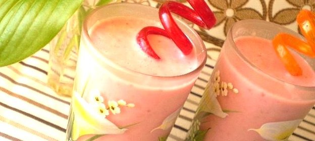 Смузи из клубники