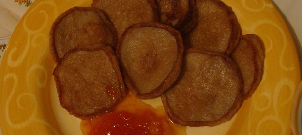 Оладьи с цитрусовым соусом