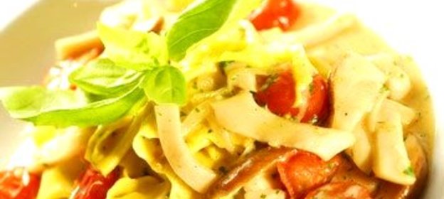 Паста с грибами