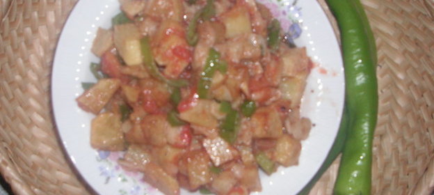 Овощи запеченные в горшочках