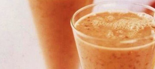 Малиново-апельсиновый смузи