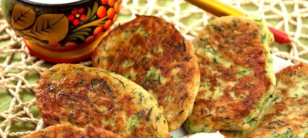 Оладьи из кабачков