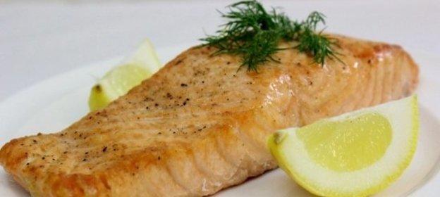 Стейк из лосося в духовке