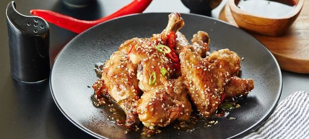 Куриные бедрышки в кисло-сладком маринаде
