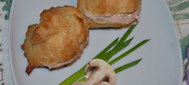 Профитроли в средиземноморском стиле