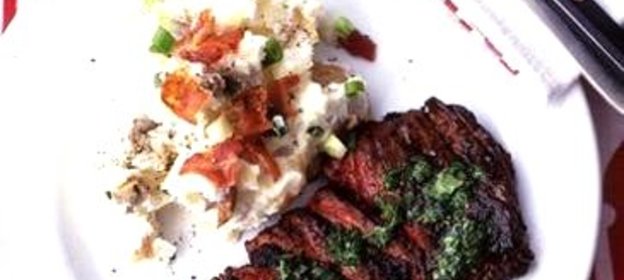 Стейк с чили и тмином